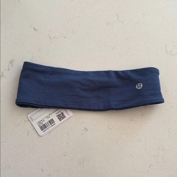 lululemon athletica navy blue headband - Picture 1 of 7